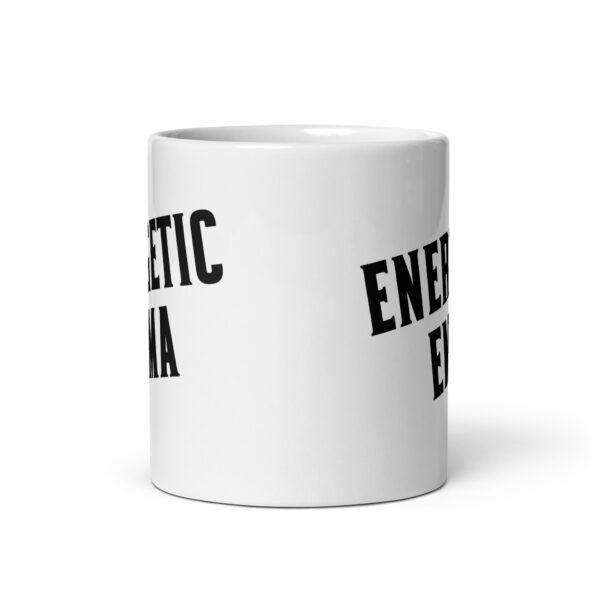 Energetic Emma - White glossy mug - Image 3