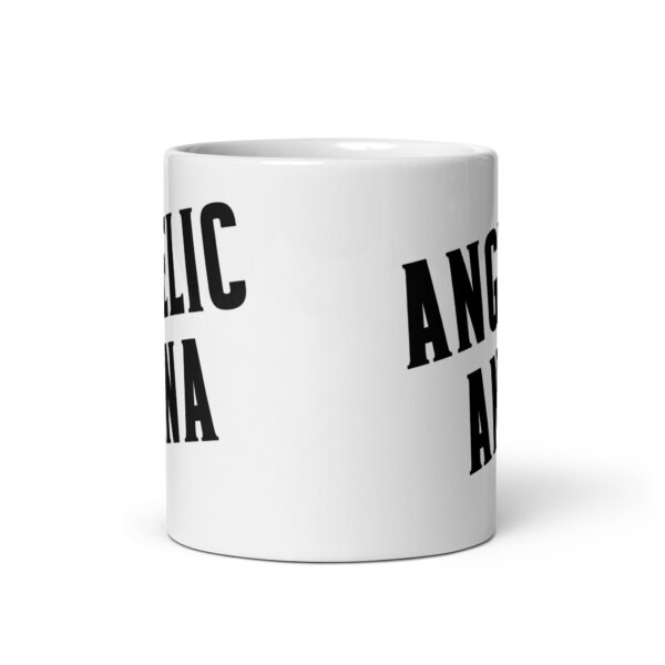 Angelic Anna - White glossy mug - Image 3