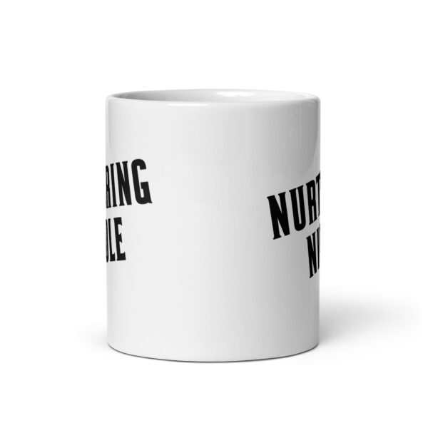 Nurturing Nicole - White glossy mug - Image 3