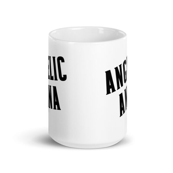 Angelic Anna - White glossy mug - Image 6