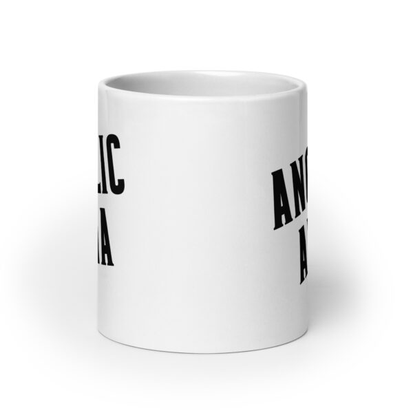 Angelic Anna - White glossy mug - Image 9