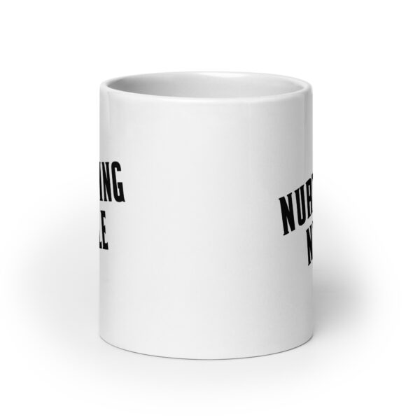 Nurturing Nicole - White glossy mug - Image 9