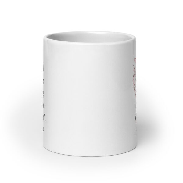Once you heal, you stop bleeding on those that didn't cut you - White glossy mug - Image 9
